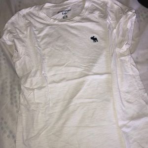 Plain white tee